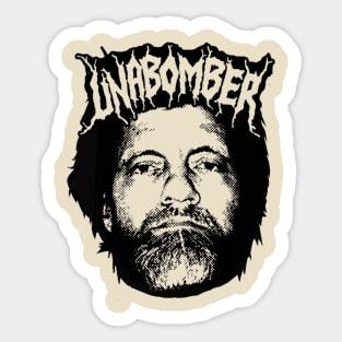 Unabomber Sticker